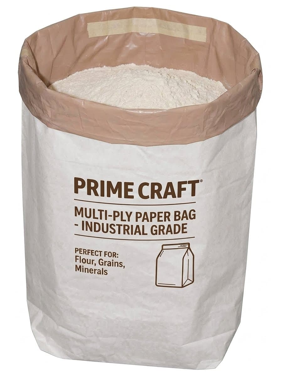 White bag with custom print